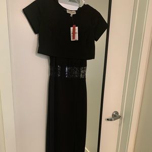 June & Hudson Black Maxi